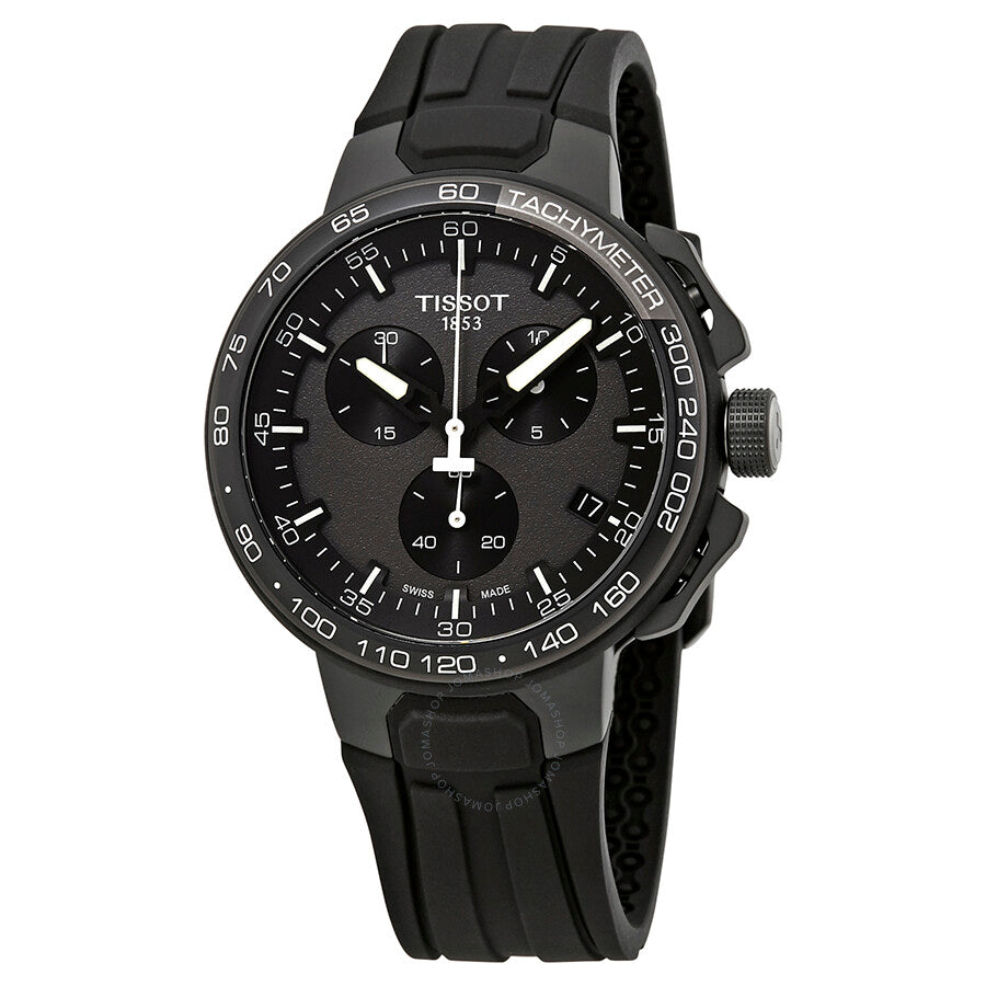 Tissot T-Race Cycling Chronograph Black Dial Men's Watch T111.417.37.441.03 - The Watches Men & Co