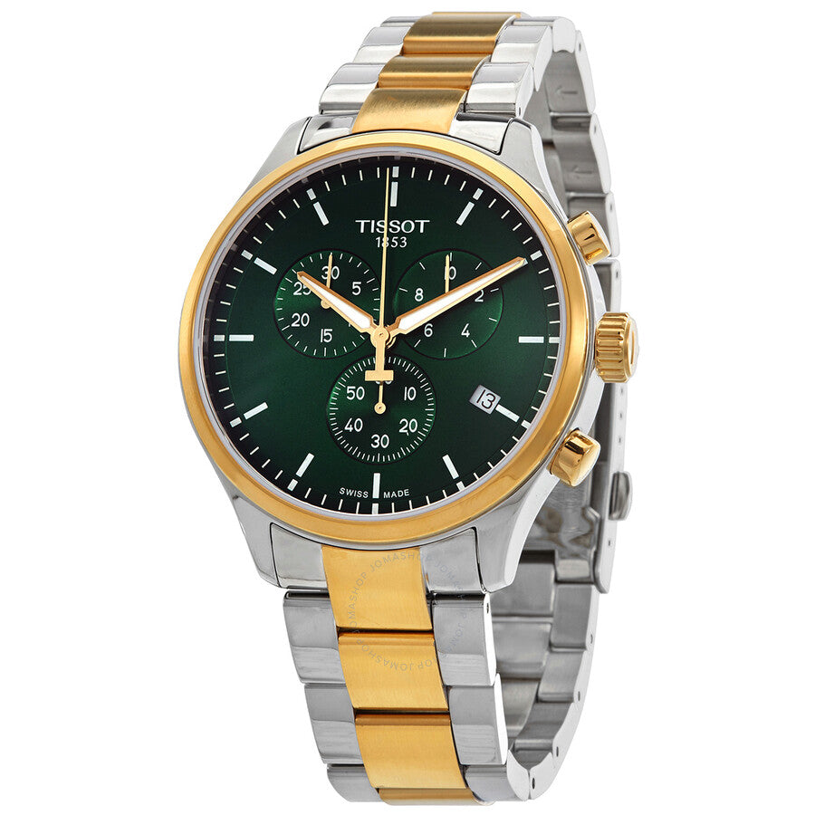 Tissot T-Sport Chronograph Quartz Green Dial Men's Watch T116.617.22.091.00