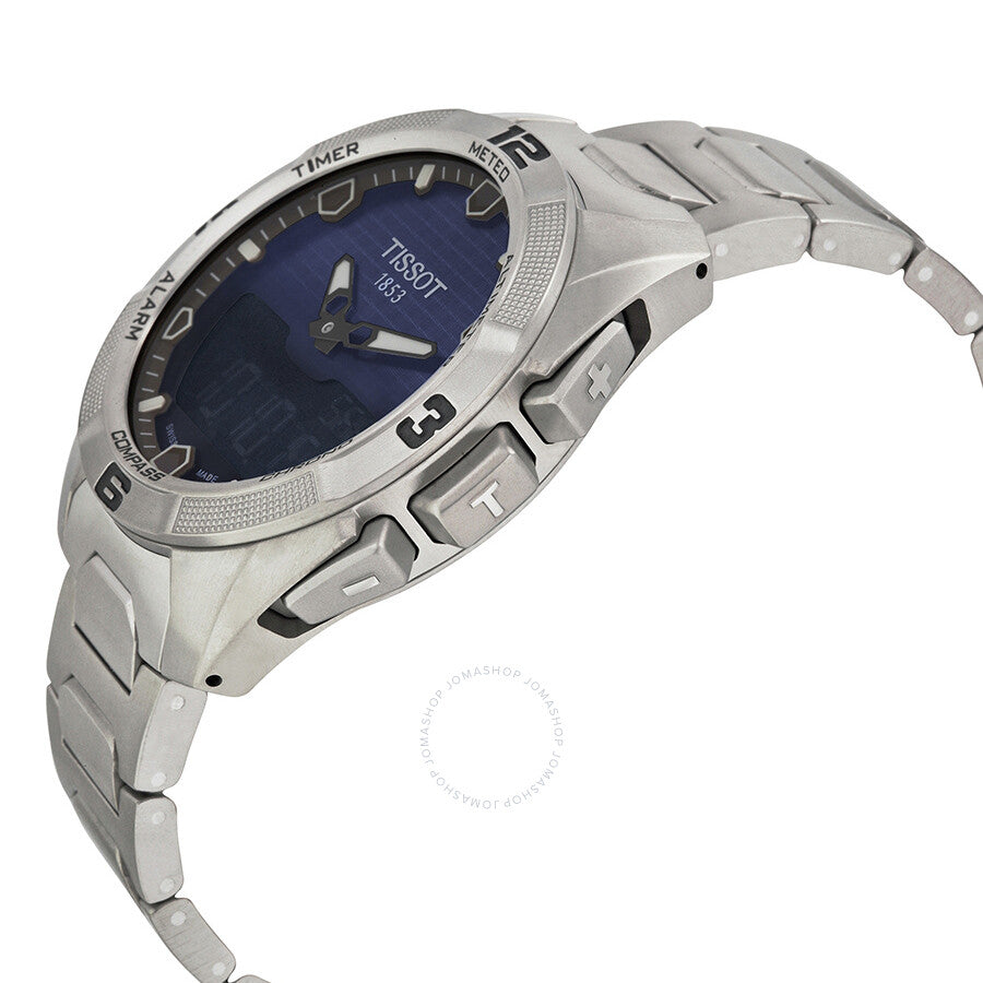 Tissot T-Touch Expert Solar Blue Dial Men's Watch T0914204404100 - The Watches Men & Co #2