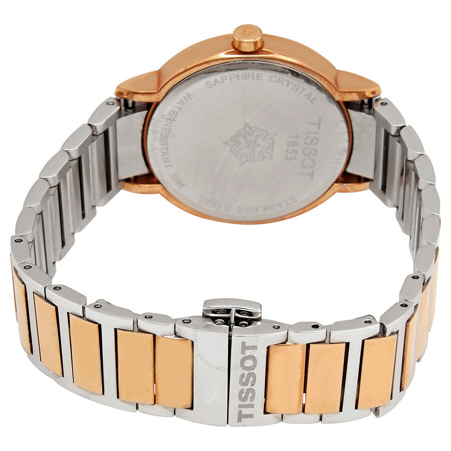 Tissot T-Trend Happy Chic Quartz Black Dial Ladies Watch T034.209.32.068.00 - The Watches Men & Co #3