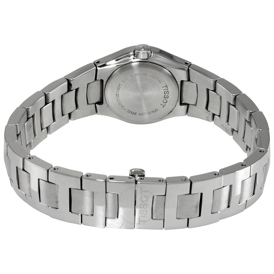 Tissot T-Trend T-Round Diamond Mother of Pearl Dial Ladies Watch T64.1.685.81 - The Watches Men & Co #3