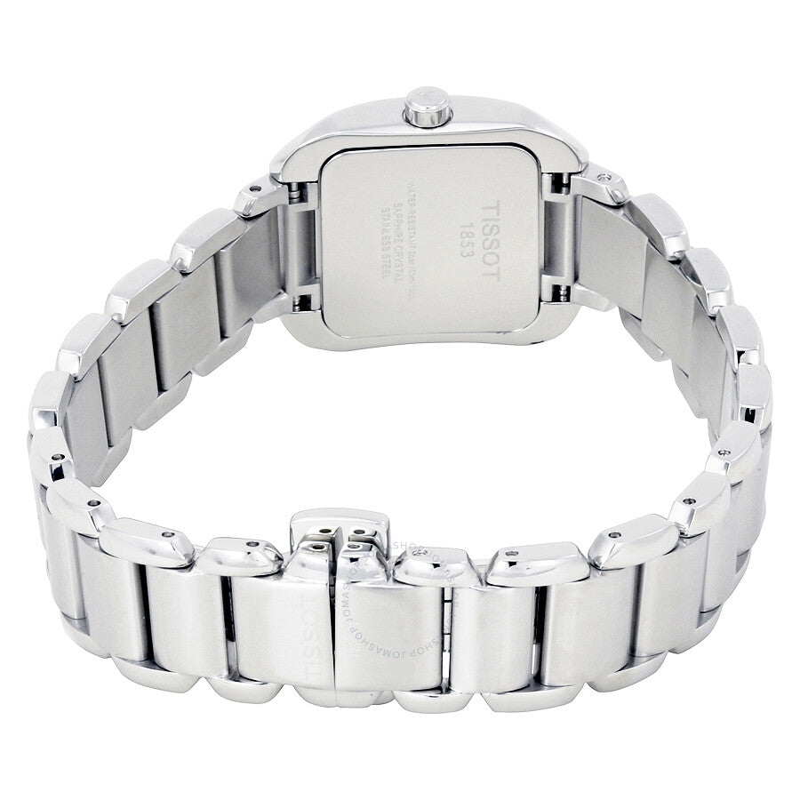 Tissot T-Trend T-Wave Mother of Pearl Diamond Ladies Watch T02.1.285.74 - The Watches Men & Co #3