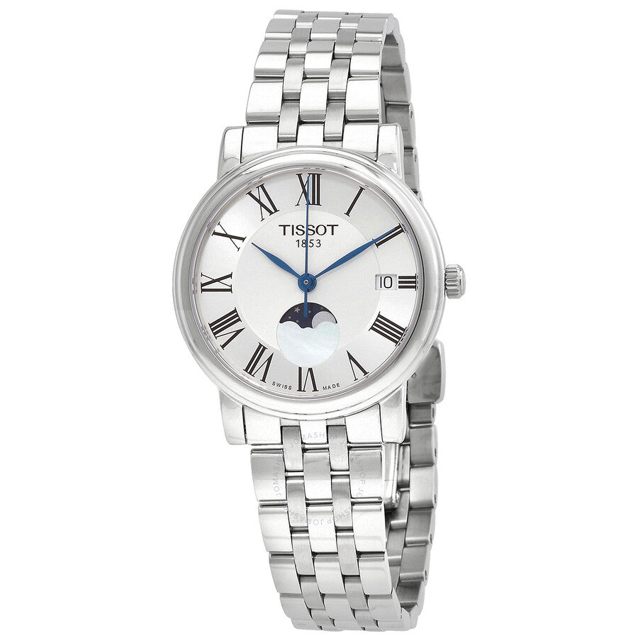 Tissot T-classic Quartz Carson Premium Lady Moonphase Watch T1222231103300 - Watches of America