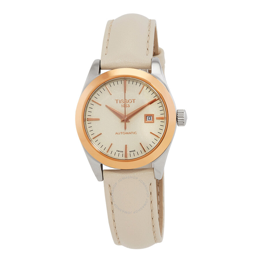Tissot T-My Lady Automatic Cream Opalin Dial Ladies Watch T930.007.46.261.00 - Watches of America