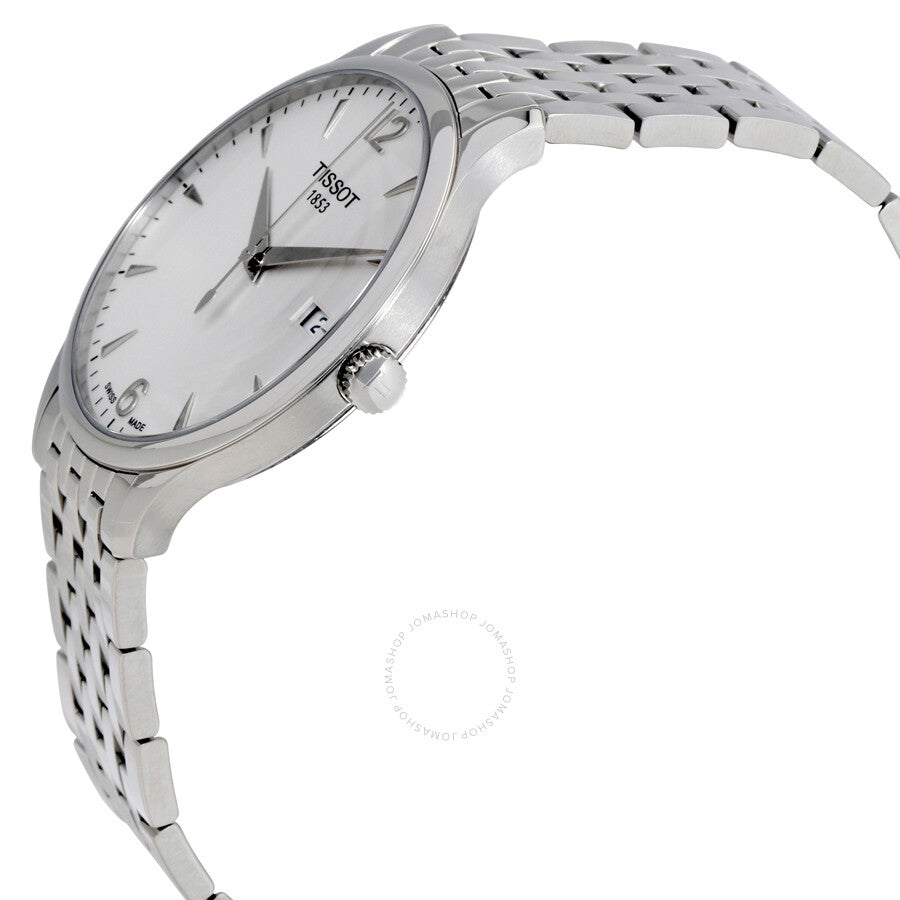 Tissot Tradition Silver Dial Stainless Steel Men's Watch T0636101103700 - Watches of America #2