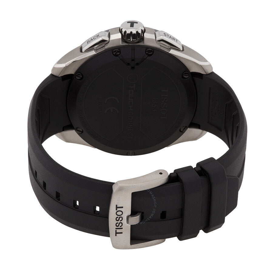 Tissot T-Touch Perpetual Alarm Chronograph Quartz Analog-Digital Black Dial Men's Watch T121.420.47.051.00 - Watches of America #3