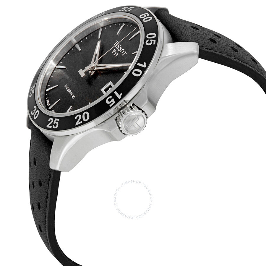 Tissot V8 Automatic Black Dial Men's Watch T1064071605100 - The Watches Men & Co #2