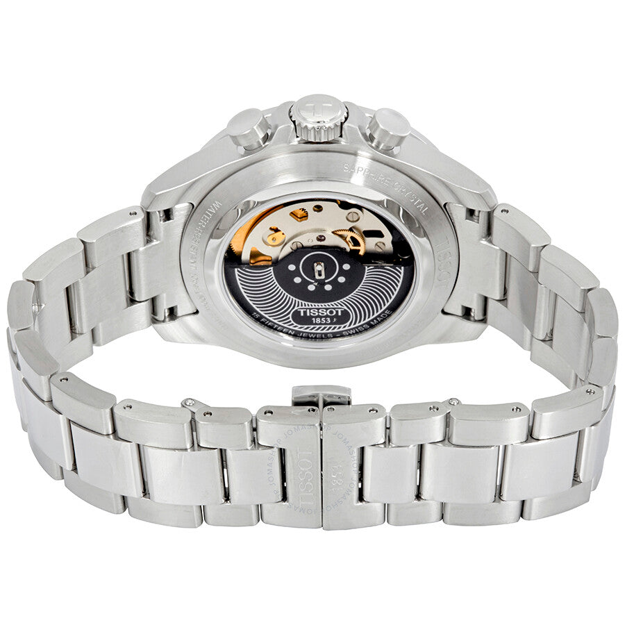 Tissot V8 Black Dial Men's Chronograph Automatic Watch T106.427.11.051.00 - The Watches Men & Co #3