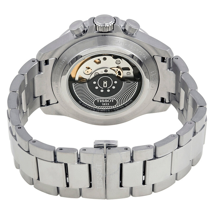 Tissot V8 Chronograph Silver Dial Men's Watch T106.427.11.031.00 - The Watches Men & Co #3