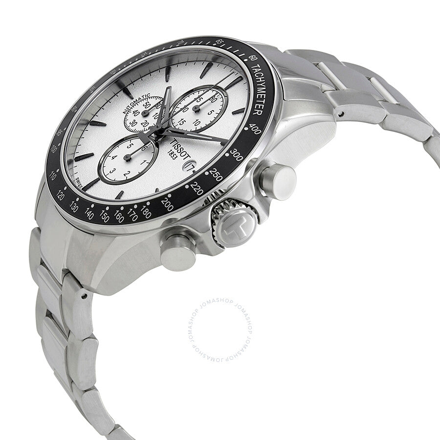Tissot V8 Chronograph Silver Dial Men's Watch T106.427.11.031.00 - The Watches Men & Co #2