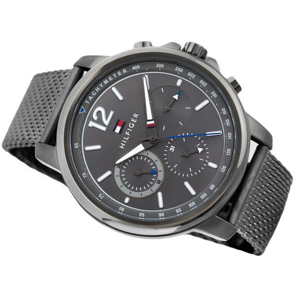 Tommy Hilfiger Reloj cronógrafo para hombre con esfera gris 1791530