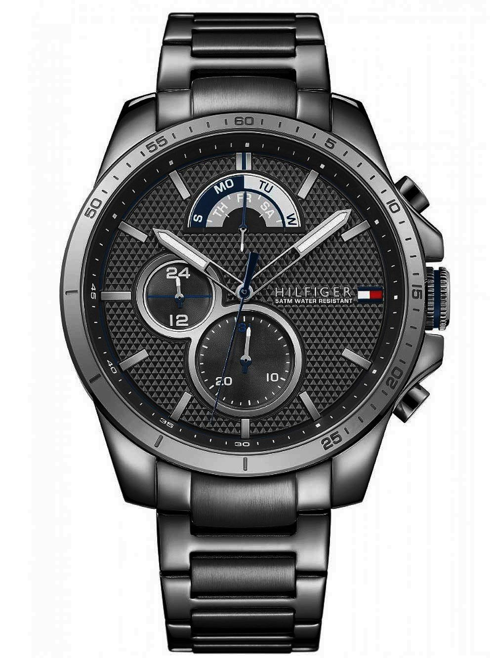 Reloj Tommy Hilfiger Cool Sports Gun de acero inoxidable para hombre 1791347