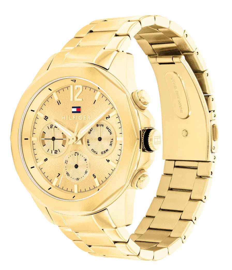 Tommy Hilfiger Lars Chronograph Gold Men's Watch - 1792060
