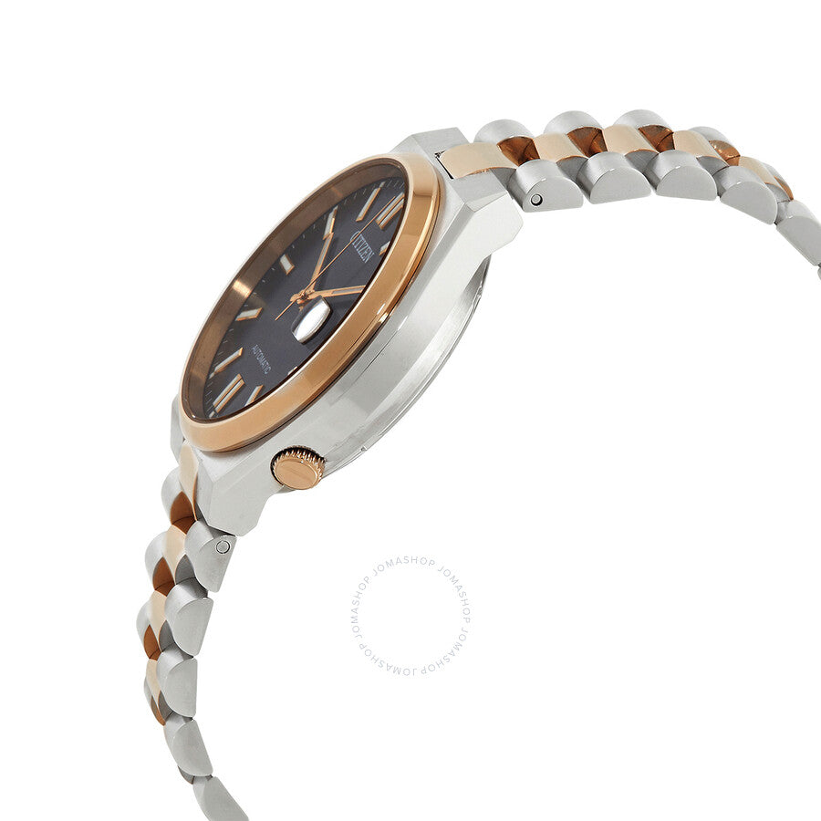 Citizen Tsuyosa Automatic 40mm Black Dial Two-Tone Stainless Steel Men’s Watch – NJ0154-80H