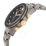 Versace Greca Dome Chronograph Quartz Black Dial Men's Watch - VE6K00623