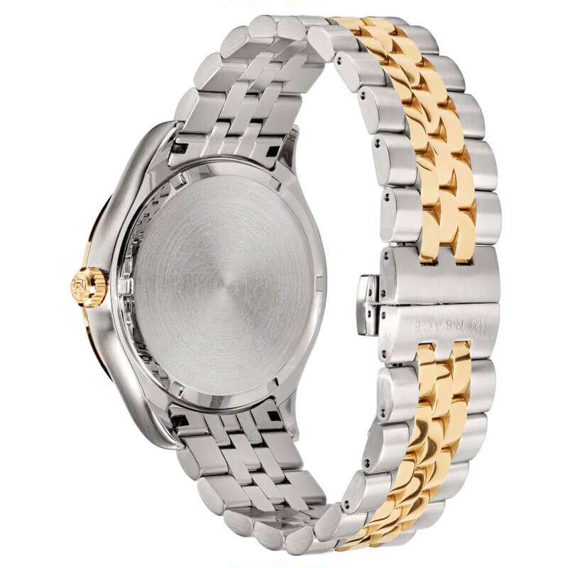 Versace Hellenyium Two-Tone Green Dial Men's Watch VEVK00620