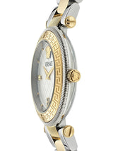 Versace Reve Analog White Dial Two Tone Steel Strap Women's Watch - VE8B00724