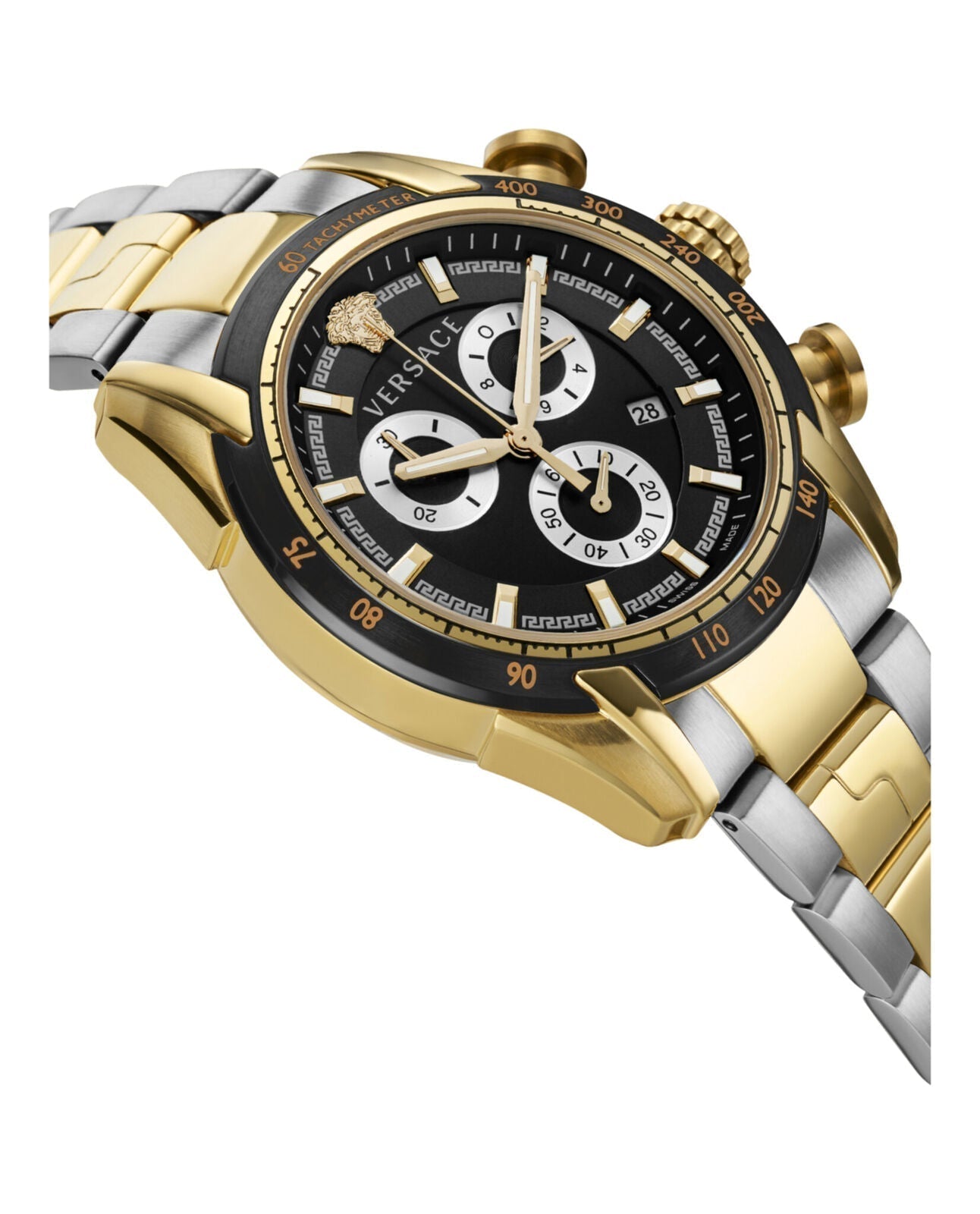 Versace V-Ray Chronograph Two-Tone Men's Watch - VE2I00421