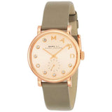 Marc By Marc Jacobs Baker MBM1400 - Reloj para mujer con esfera de oro rosa