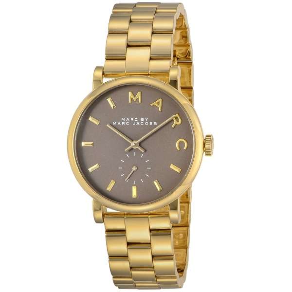 Marc By Marc Jacobs Reloj para mujer con esfera gris Baker MBM3281