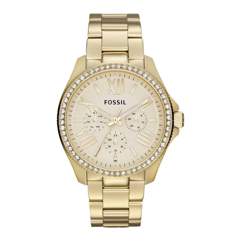 Fossil Cecile Multifunction Champagne Dial Women's Watch  AM4482 - Watches of America