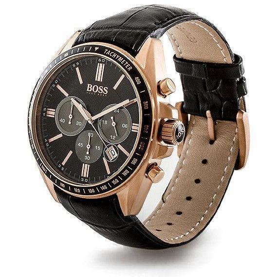 Hugo Boss Chronograph Dial Rose Gold Men's Watch#1513092 - Watches of America #2