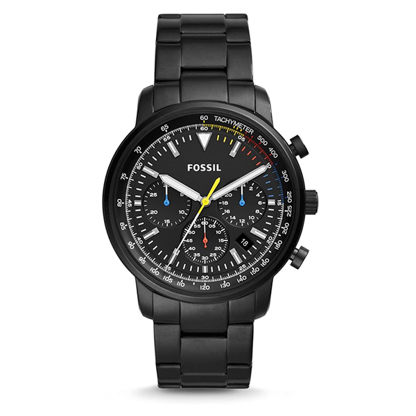 Goodwin chronograph black outlet silicone watch