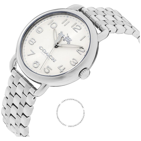 Coach Delancey Classic All silver  Women's Watch 14502260 - Watches of America #2