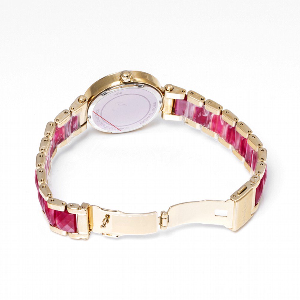 【新品】MICHAEL KORS MK6490 レディース 腕時計 Michael Kors Parker Pink Mother Of Pearl Dial Ladies Watch