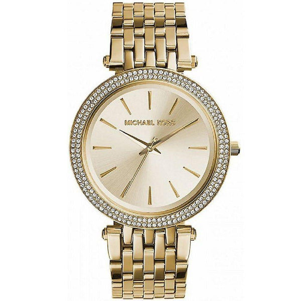 Michael Kors Darci Crystal Paved All Gold Ladies Watch  MK3430 - Watches of America