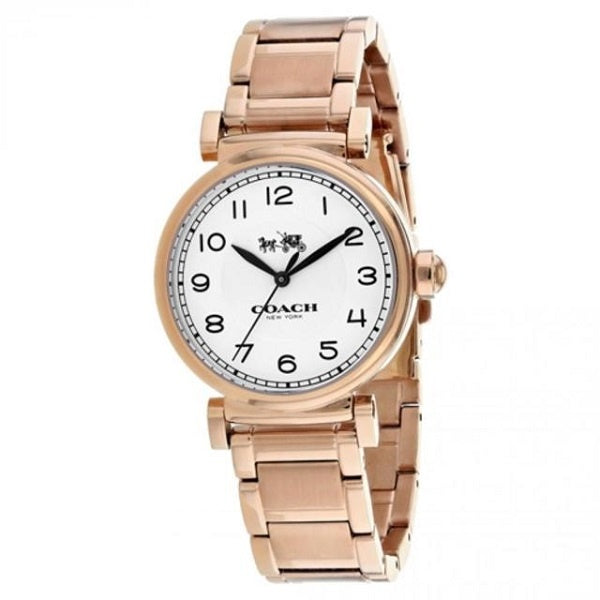 Coach Madison Rose Gold Stainless Steel Women's Watch  14502395 - Watches of America