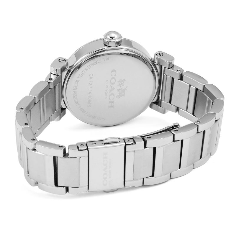 Coach Madison All silver Diamond Ladies Watch Women's Watch 14502396 - Watches of America #3