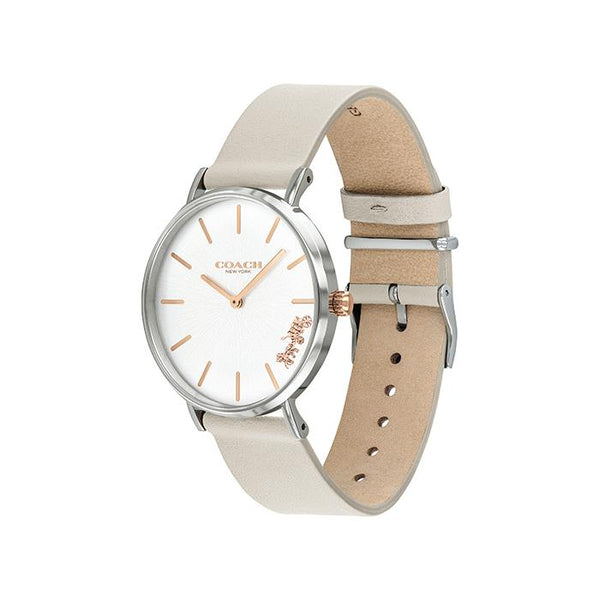 Coach Perry Silver White Women's Watch 14503116 - Watches of America #2