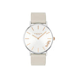 Coach Perry Silver White Women's Watch  14503116 - Watches of America