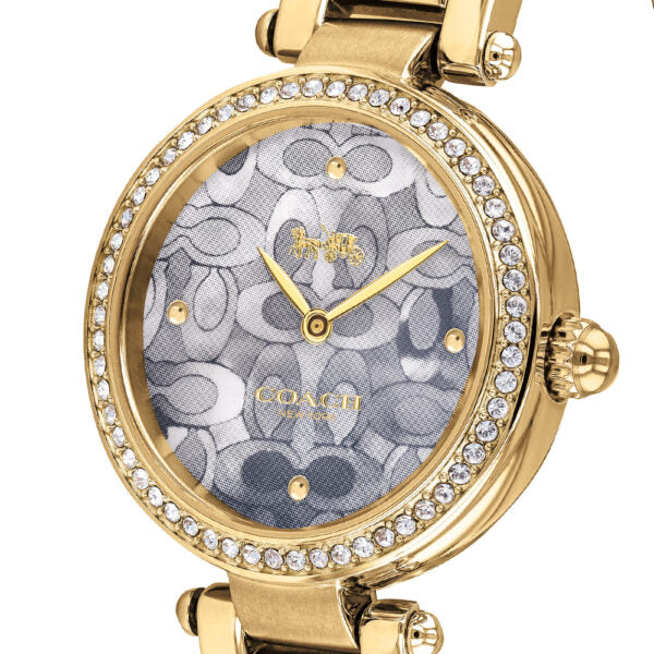 Coach Quarts Gold Blue Dial Women's Watch 14503225 - Watches of America #2