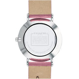 Coach Perry - Reloj de cuarzo para mujer, esfera blanca y plateada, 14503243