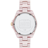 Coach Preston Pink Blush Ceramic Bracelet Women's Watch 14503463 - Watches of America #3