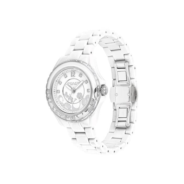 Coach Preston White Women's Watch 14503464 - Watches of America #2