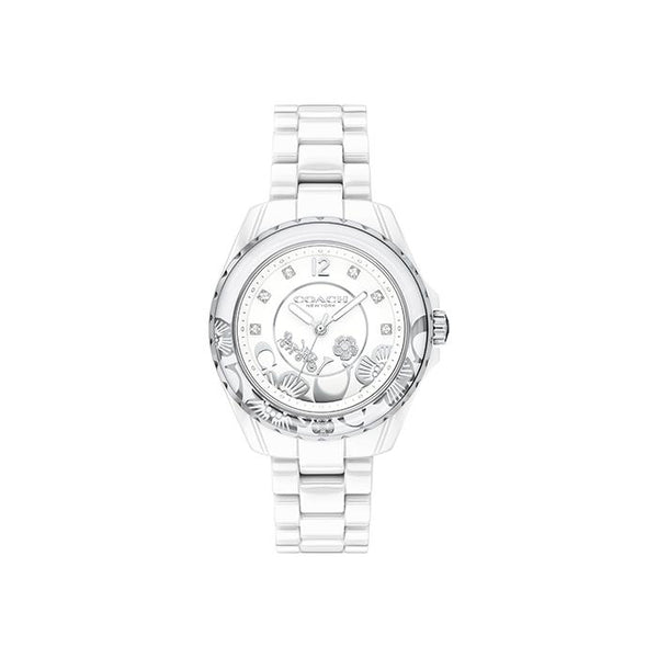 Coach Preston White Women's Watch  14503464 - Watches of America