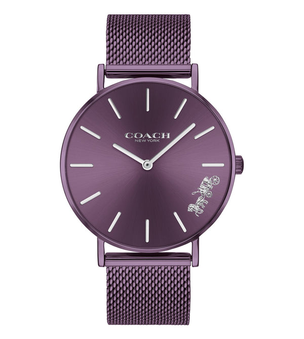 Coach Perry Purple Dial Women's Watch  14503484 - Watches of America