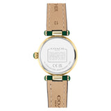 Coach Cary Green Leather Strap Women's Watch 14503894 - Watches of America #4
