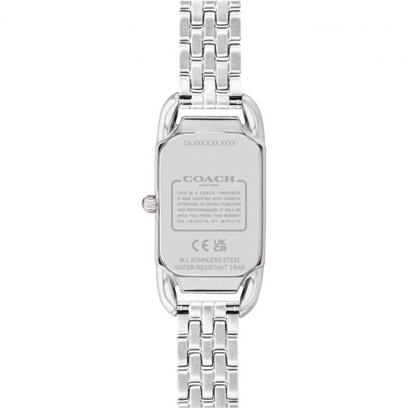 Coach Cadie Stainless Steel Silver Women's Watch 14504035 - Watches of America #3