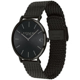 Coach Charles Black Mesh Men's Watch 14602148 - Watches of America #2