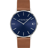 Coach Charles Brown Leather Men's Watch  14602151 - Watches of America