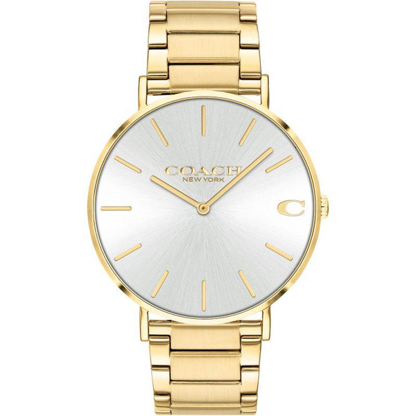 Coach Charles Gold Steel Men's Watch  14602430 - Watches of America