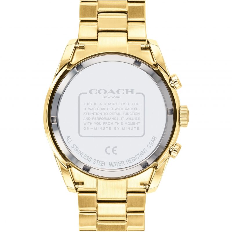 Coach Preston Chronograph Gold Men's Watch 14602517 - Watches of America #3