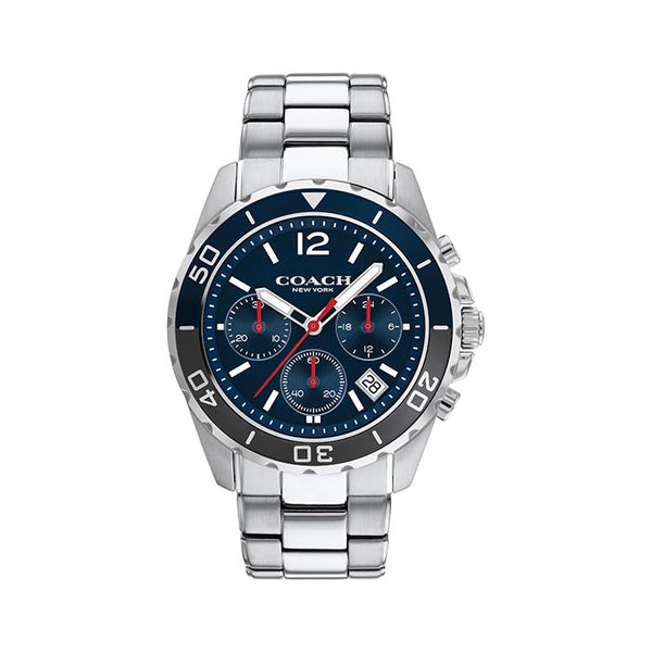 Coach Kent Blue Dial Chronograph Men's Watch  14602555 - Watches of America