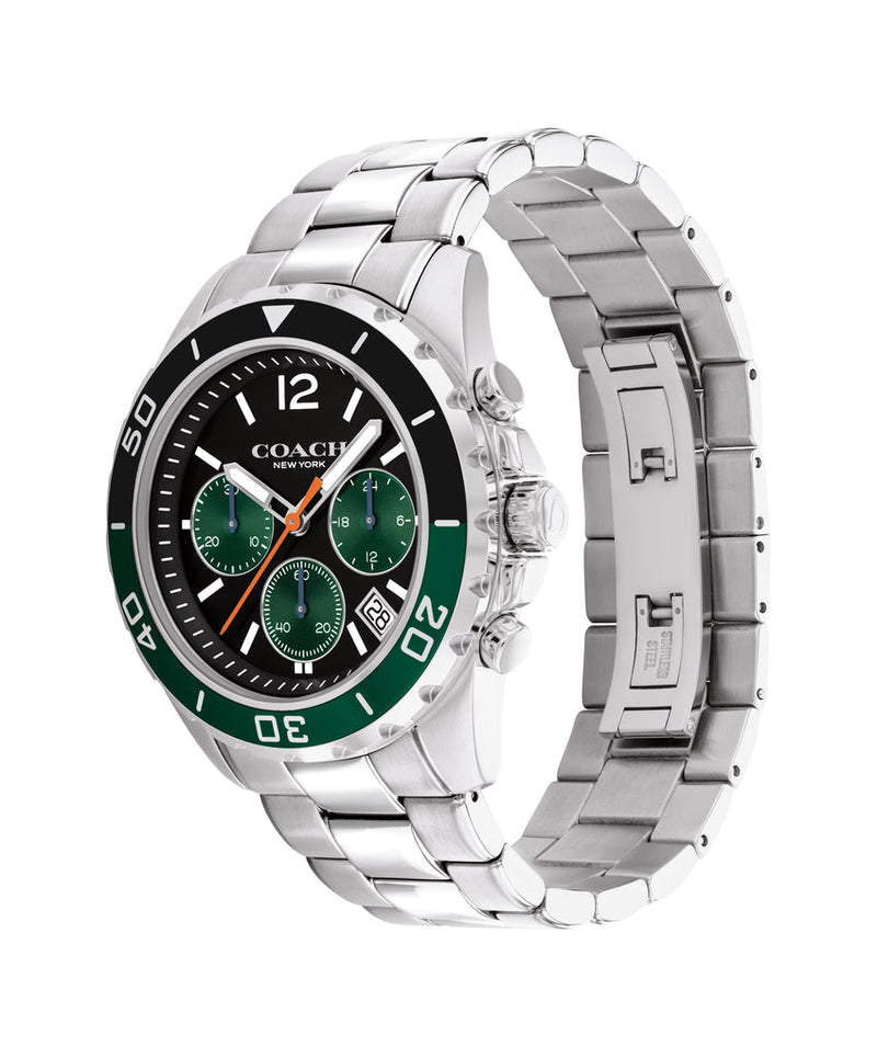 Coach Kent Stainless Steel Silver Men's Watch 14602557 - Watches of America #2