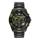 Coach Kent Chronograph Black & Yellow Men's Watch  14602563 - Watches of America