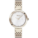 Hugo Boss Crystal Paved Rose Gold Ladies Watch  1502480 - Watches of America